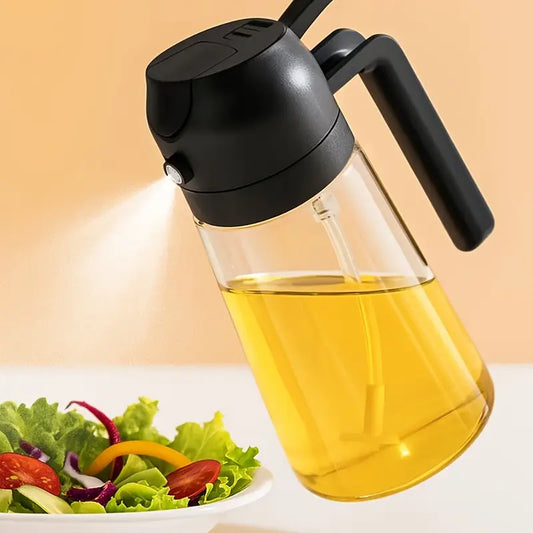 2 in 1 oil dispenser and sprayer