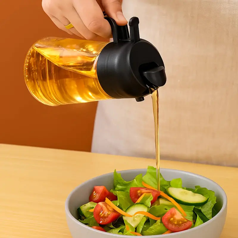 2 in 1 oil dispenser and sprayer