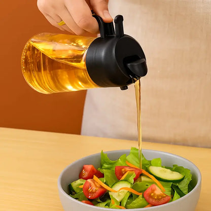 2 in 1 oil dispenser and sprayer